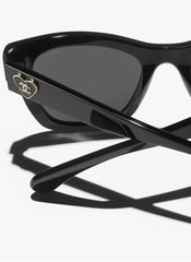 Chanel Square Black Sunglasses 5478 51-21-140
