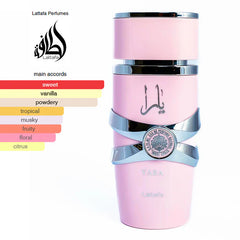Yara perfume Pink For Women By Lattafa 100ml EDP