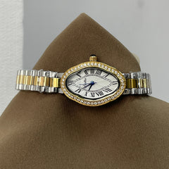 Bracelet style women's watch 2026 new style high-end temperament casual fashion art light luxury gold watch woman gift