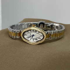 Bracelet style women's watch 2026 new style high-end temperament casual fashion art light luxury gold watch woman gift