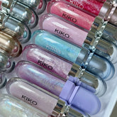 3D 2025 Mirror Water Effect Milk Tea Bean Paste Color Transparent Lip Gloss Long Lasting Nourishment Not Fading Mirror Lipstick