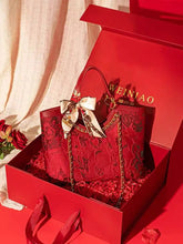 Large Capacity Bride Wedding Bag Fashion Embroidery Casual Tote Bag Sexy Red Women Handbag High Quality Shoulder Messenger Bag