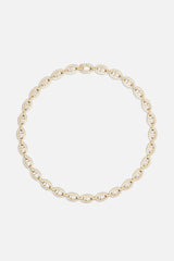 APM Monaco yacht club Maille Marine Chain Necklace 18k Rose Gold Plated