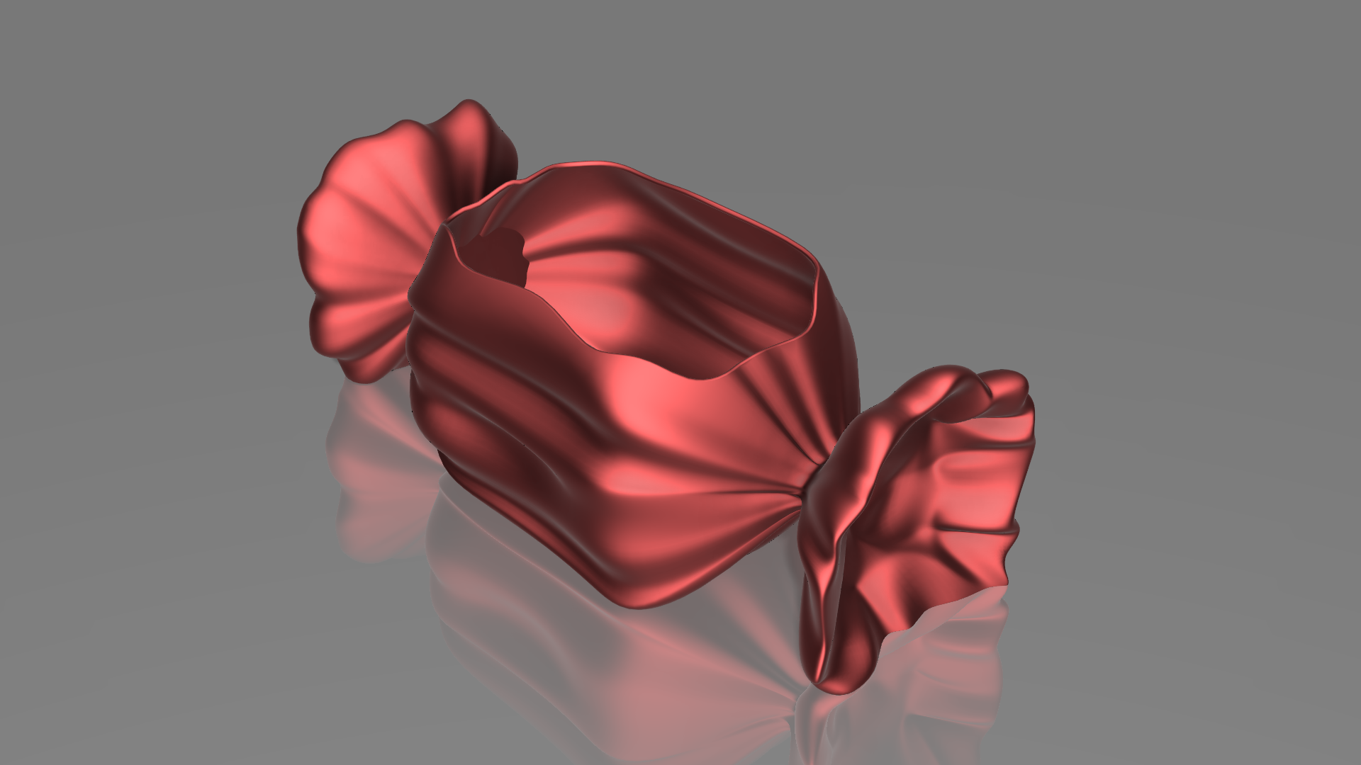Candy Box 3D with text