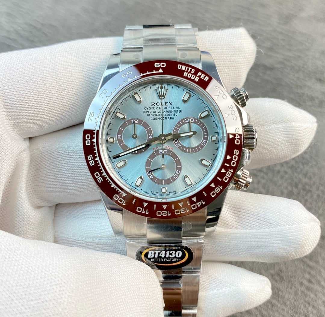 Super Clean - Rolex Daytona Series, Ice Blue Daytona! 40mm diameter