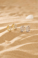 APM Monaco yacht club Maille Marine Hoop Earrings