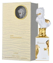 Lattafa Her Confession for Women Eau de Parfum Spray, 3.4 Ounce / 100 Ml