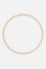 APM Monaco yacht club Maille Marine Chain Necklace 18k Rose Gold Plated