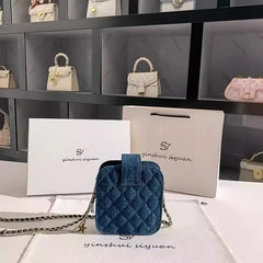 Denim Denim Bag Women's Mobile Phone Bag Crossbody Bag New High-end Bag