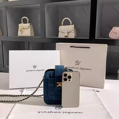 Denim Denim Bag Women's Mobile Phone Bag Crossbody Bag New High-end Bag