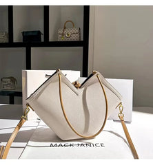 Autumn Textured Luxury Embroidery Striped Bucket Bag Women Fashion Handbag Lady Purse Female Shoulder Messenger Bag Casual Bag