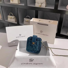 Denim Denim Bag Women's Mobile Phone Bag Crossbody Bag New High-end Bag