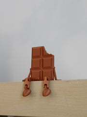 Chocolate with articulated legs